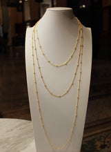 Chain By The Metre Necklace - CZ - Gold