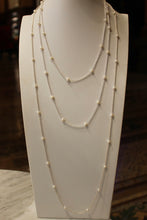 Chain By The Metre Necklace - Pearl - Silver