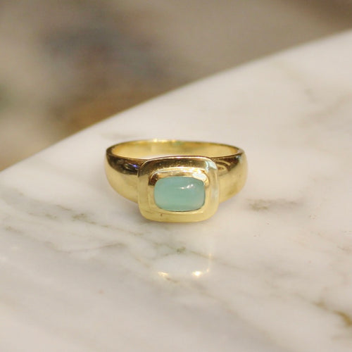 Cabochon Ring - Chalcedony
