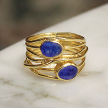Woven Ring - Blue
