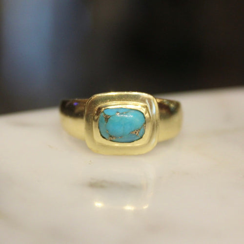 Cabochon Ring - Turquoise