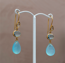 Chalcedony Earrings