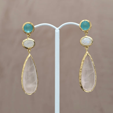 Textured Pastel Earrings