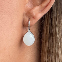Bubble Earrings Milky White