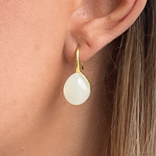 Bubble Earrings Milky White